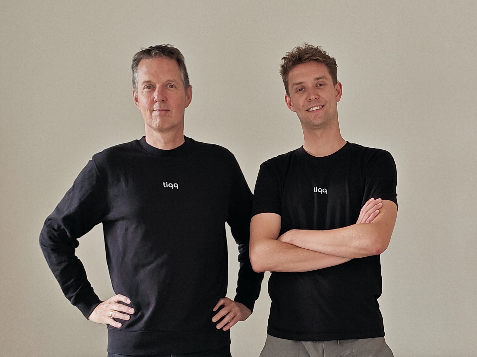 Foto oprichters tiqq: Bjorn en Jurre